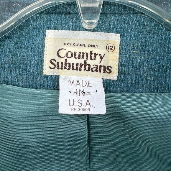 Vintage Country Suburbans Union Label Blazer, Made in the USA - Picture 10 of 14